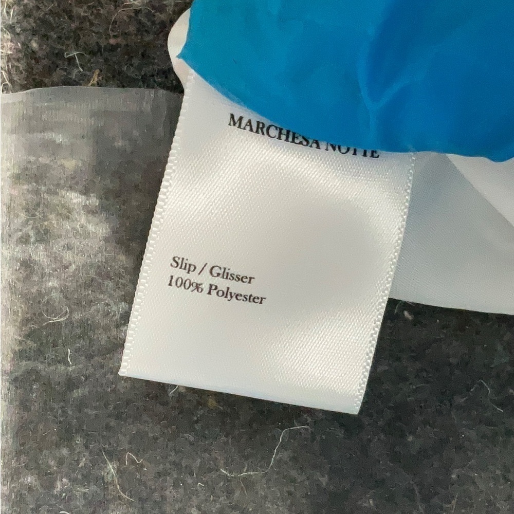 MARCHESA Pom Maxi Dress In Plum - Picture 6 of 7